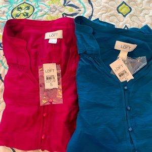 Ann Taylor loft summer shirts